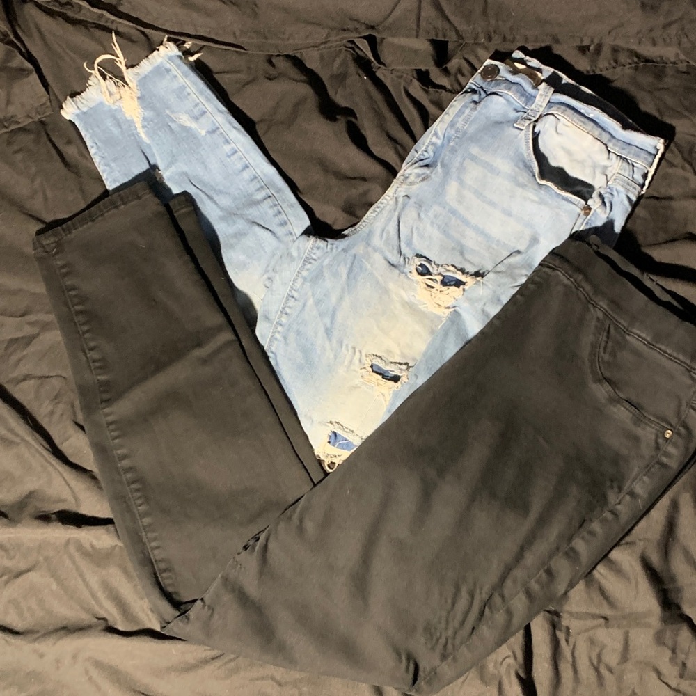 Lot of 2 Pair SO/Charlie Women's Skinny Jeans Size 14/15